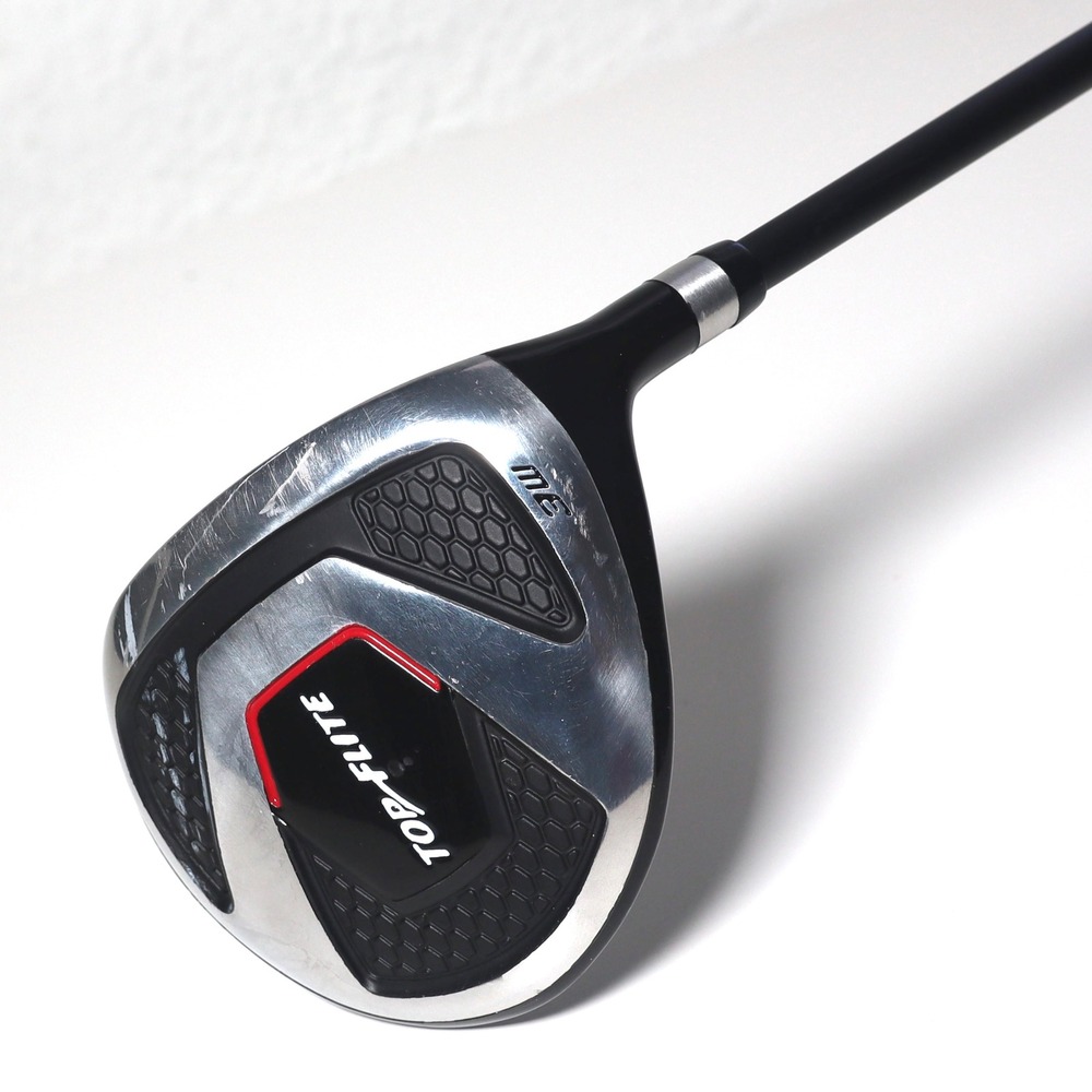 Top Flite 3 Wood Fairway Wood Golf Club Senior Flex Graphite Right Hand W/ Cover